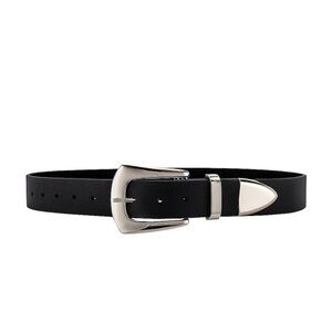 B-Low the Belt Jordana Mini Belt Black and Silver